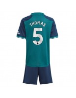 Arsenal Thomas Partey #5 Alternativní dres pro děti 2023-24 Krátký Rukáv (+ trenýrky)